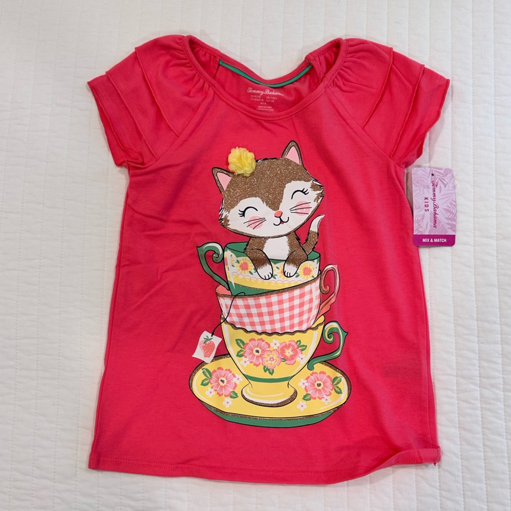 Girls Tommy Bahama 🐈 Shirt